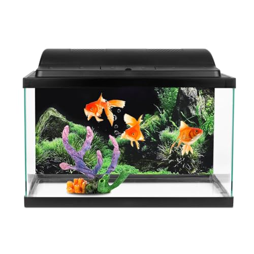 Sunicon Aquarium-Hintergrundaufkleber, 5 Größen erhältlich, Aquarium, Meeresboden, Wasser, Gras, Hintergrund, Dekoration, Malerei, PVC-Aufkleber (61 * 30cm) von Sunicon