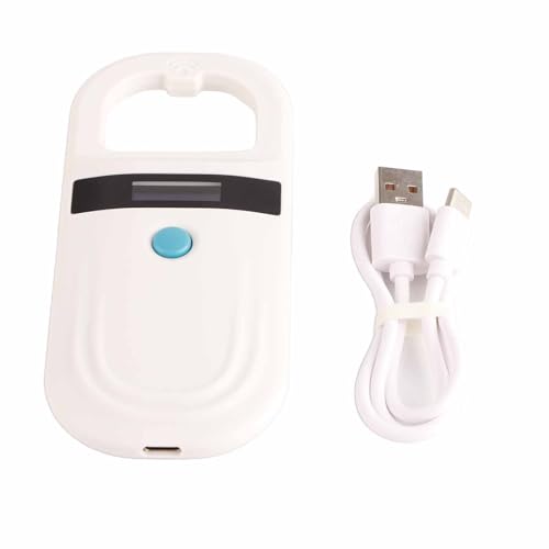 Sunicon Haustier-Mikrochip-Scanner, wiederaufladbarer Tier-Chip-ID-Scanner, Mikrochip-Scanner, Haustier-Tag-Scanner mit stabilem OLED-Display, unterstützt das Lesen von FDX B Sunicon Haustier-Mikrochip-Scanner, wiederaufladbarer Tier-Chip-ID-Scanner, Mikrochip-Scanner, Haustier-Tag-Scanner mit stabilem OLED-Display, unterstützt das Lesen von FDX B von Sunicon