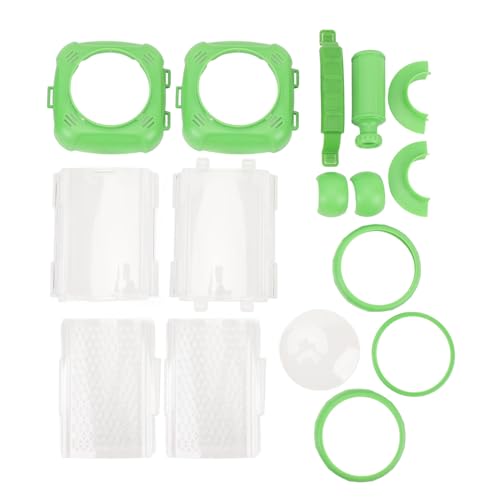 Sunicon Reptilienkäfig, transparent, Beobachtungs-Futterbox, Spleißtyp, tragbar, für kleine kleine Tiere, Naturerkundungsspielzeug Sunicon Reptilienkäfig, transparent, Beobachtungs-Futterbox, Spleißtyp, tragbar, für kleine kleine Tiere, Naturerkundungsspielzeug von Sunicon