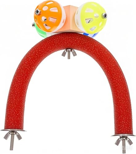 Plattform für Vögel, U-förmig, Spielzeug für Käfig, Übung, Wellensittich, Nymphensittich, Nymphensittich, Gemeinsam für Vögel Plattform für Vögel, U-förmig, Spielzeug für Käfig, Übung, Wellensittich, Nymphensittich, Nymphensittich, Gemeinsam für Vögel von SunjianAMZ