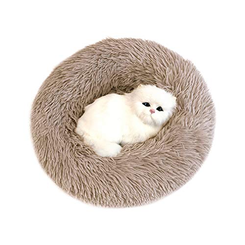 Sunnykud Deluxe Haustierbett Rundes Plüsch Bett für Haustiere in Doughnut-Form Hundebett Katzenbett Flauschig Weich Hundekissen Hundesofa Wasserfeste Unterseite Katzensofa Sunnykud Deluxe Haustierbett Rundes Plüsch Bett für Haustiere in Doughnut-Form Hundebett Katzenbett Flauschig Weich Hundekissen Hundesofa Wasserfeste Unterseite Katzensofa von Sunnykud