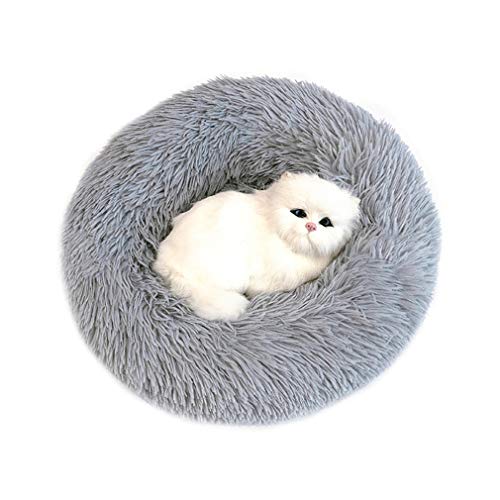 Sunnykud Deluxe Haustierbett Rundes Plüsch Bett für Haustiere in Doughnut-Form Hundebett Katzenbett Flauschig Weich Hundekissen Hundesofa Wasserfeste Unterseite Katzensofa Sunnykud Deluxe Haustierbett Rundes Plüsch Bett für Haustiere in Doughnut-Form Hundebett Katzenbett Flauschig Weich Hundekissen Hundesofa Wasserfeste Unterseite Katzensofa von Sunnykud