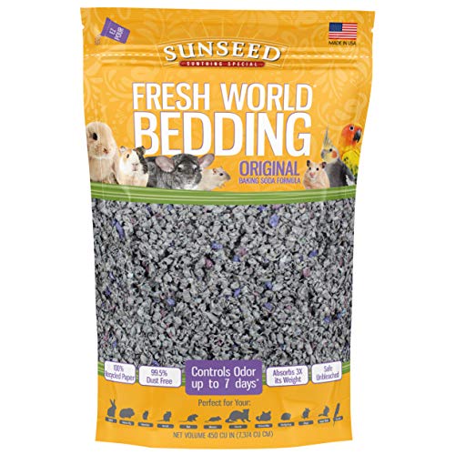 Sunseed 18220 Fresh World Kleintier-Bettwäsche für Kleintiere, 450 Kubikmeter Sunseed 18220 Fresh World Kleintier-Bettwäsche für Kleintiere, 450 Kubikmeter von Sunseed