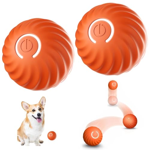 2 Stück Selbstrollender Ball Hund,Hundespielzeug interaktiv,Wicked Ball Hund,Interaktives Hundespielzeug Ball,Interaktives Hunde Ball Spielzeug für langeweile drinnen draußen 2 Stück Selbstrollender Ball Hund,Hundespielzeug interaktiv,Wicked Ball Hund,Interaktives Hundespielzeug Ball,Interaktives Hunde Ball Spielzeug für langeweile drinnen draußen von Sunshine smile