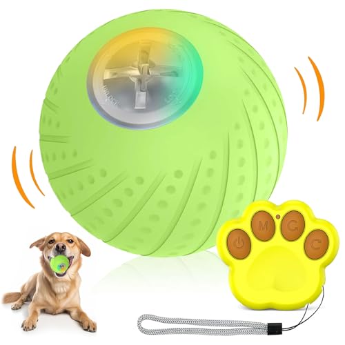 Ball Interaktives Hundespielzeug Ball,Selbstrollender Ball Hund,Wicked Ball Hund,Interaktives Hundespielzeug Ball,Intelligente Hundespielzeug Ball,Automatisches Schlagendes Hundespielzeug von Sunshine smile