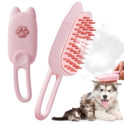 Katzenbürste mit Dampf,Steamy Cat Brush,Selbstreinigender Sprühkamm,Steamy Pet Brush Dog Cat,Katzen Hund Haustier Spray Kamm,Wasser DampfbüRste Katzenkamm,Dampfbürste für Katze und Hund Katzenbürste mit Dampf,Steamy Cat Brush,Selbstreinigender Sprühkamm,Steamy Pet Brush Dog Cat,Katzen Hund Haustier Spray Kamm,Wasser DampfbüRste Katzenkamm,Dampfbürste für Katze und Hund von Sunshine smile