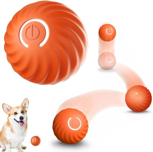 Ball Interaktives Hundespielzeug Ball,Selbstrollender Ball Hund,Wicked Ball Hund,Interaktives Hundespielzeug Ball,Interaktives Hunde Ball Spielzeug für langeweile drinnen draußen von Sunshine smile