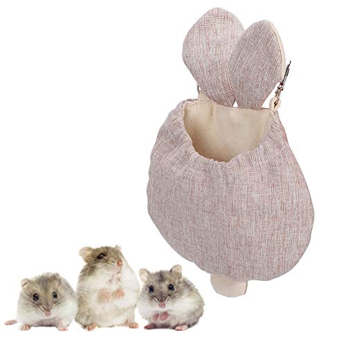 SunshineFace Hamster Schlafsack Kaninchenohrform Hängematte Kleine Haustiere Hängendes Bett von SunshineFace