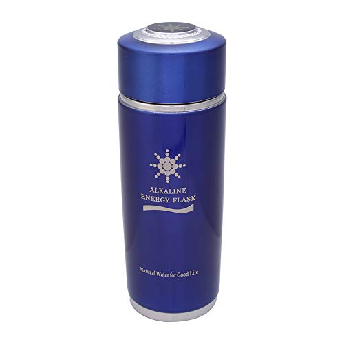 SunshineFace Rostfreie Alkalische Wasserflasche Tragbare Nano Balance Bio Energy Lonizer Cup Flasche (Blau) von SunshineFace