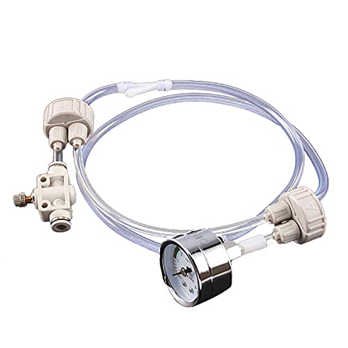 ZJchao 1Set CO2-Generator-System-Kit mit Manometer, DIY Aquarium Pflanzentank CO2-System Pro Tube Valve Gauge Bottle Cap Kit ZJchao 1Set CO2-Generator-System-Kit mit Manometer, DIY Aquarium Pflanzentank CO2-System Pro Tube Valve Gauge Bottle Cap Kit von HYQO