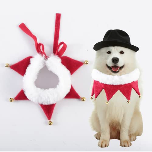 Weihnachtshundehalsband,25x10cm Weihnachten Katze Halsband mit Glöckchen,Haustier Bandana Schal Halstuch Bekleidungs Zubehör,Verstellbar Weihnachtskostüm Welpen,Kätzchen Halsband Glocken Deko Geschenk Weihnachtshundehalsband,25x10cm Weihnachten Katze Halsband mit Glöckchen,Haustier Bandana Schal Halstuch Bekleidungs Zubehör,Verstellbar Weihnachtskostüm Welpen,Kätzchen Halsband Glocken Deko Geschenk von Sunwuun