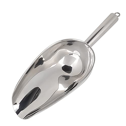 Sunydog Multifunktionales Eisesefutter Kaffeebohnen Getrocknete Obstschaufelspiegel Polnische Oberfläche (38oz) von Sunydog