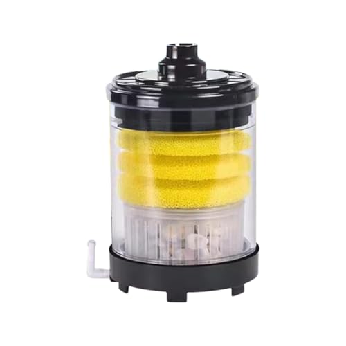 Suoumwa Fischtank Aquarium Biochemische Schwämme mit Medienkugeln Fischkacke Toilettenmist Saugfilterfiltersammler von Suoumwa
