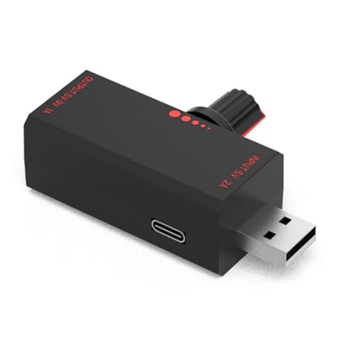 Suoumwa USB-Typ-C-Lüftergeschwindigkeitscontroller DC5V 5W Induktionsschalter Kühlschutz für Laptop und Mobiltelefon von Suoumwa