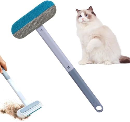 SupRovare 2 Stück Tierhaarentferner 3 In 1 Pet Hair Remover für Sofa, Kratzbäume & Teppiche - Wiederverwendbarer Haarentferner mit Langgriff - Effektive Fellbürste für Hunde, Katzen & Haustiere SupRovare 2 Stück Tierhaarentferner 3 In 1 Pet Hair Remover für Sofa, Kratzbäume & Teppiche - Wiederverwendbarer Haarentferner mit Langgriff - Effektive Fellbürste für Hunde, Katzen & Haustiere von SupRovare