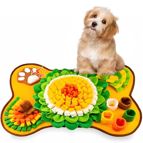 SupRovare Schnüffelmatte für Hunde - Interaktive waschbare Slow Feeder Matte, langlebiges Haustier Anreicherung Spielzeug für Welpen & Katzen, rutschfestes Design mit Stressabbau & geistiger SupRovare Schnüffelmatte für Hunde - Interaktive waschbare Slow Feeder Matte, langlebiges Haustier Anreicherung Spielzeug für Welpen & Katzen, rutschfestes Design mit Stressabbau & geistiger von SupRovare