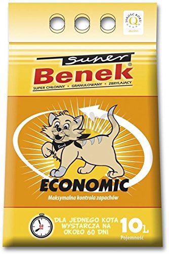 Super Benek 30L Economic Katzenstreu Klumpstreu Einstreu hohe Absorption von Super Benek