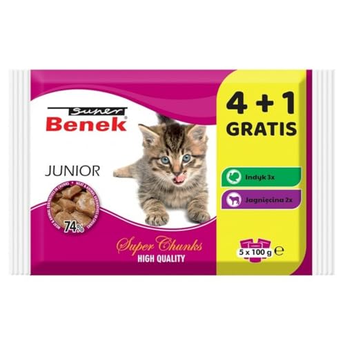 Super Benek Katzenfutter Junior Türkei Lamm von Super Benek