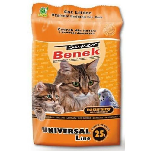 Super Benek Katzenstreu Universal Natural 25 L von Super Benek