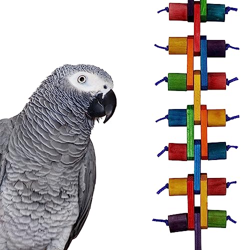 Super Bird Creations SB1158 Link 'n Chew Vogelspielzeug, Größe M/L, 50,8 x 10,2 cm von Super Bird Creations