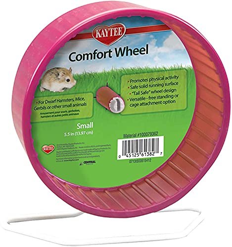 Super Pet (2 Pack) Kaytee Comfort Wheel Physical Activity for Small Animals Colors Vary von Super Pet