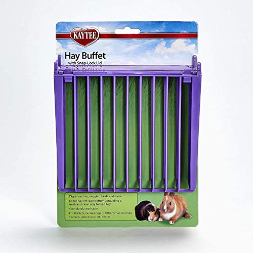 Super Pet Buffet Futterstation mit Schnappverschluss Deckel Hase, 2er Set von Super Pet