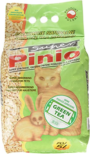 Super Pinio Einstreu, Holz-Pellets, Duft: grüner Tee von Super Pinio