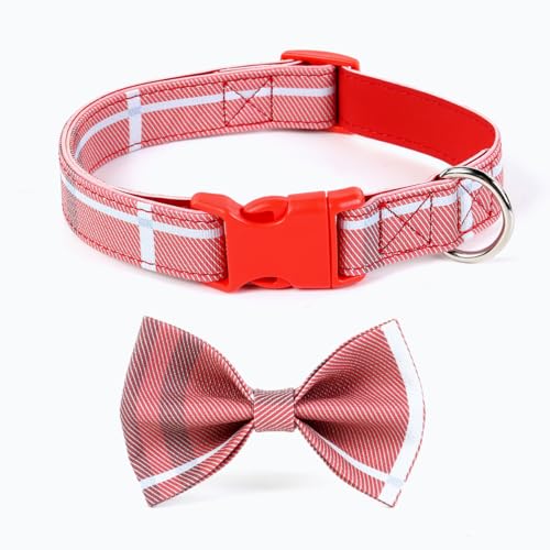 SuperBuddy Hundehalsband, verstellbares Hundehalsband mit Fliege, Haustierhalsband für Hunde, weiche Fliege, Hundehalsbänder für kleine, mittelgroße und große Haustiere SuperBuddy Hundehalsband, verstellbares Hundehalsband mit Fliege, Haustierhalsband für Hunde, weiche Fliege, Hundehalsbänder für kleine, mittelgroße und große Haustiere von SuperBuddy
