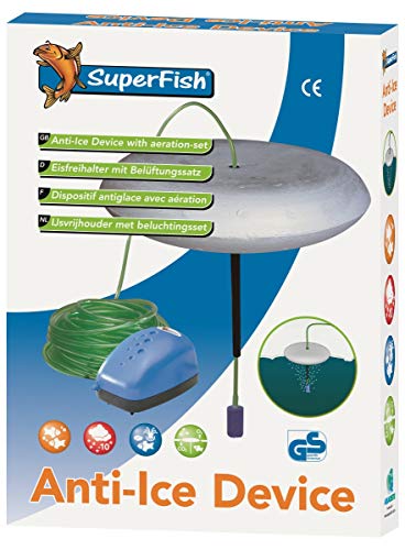 Superfish 669745/1456 Eisfreihalter mit Belüftungsset von SuperFish