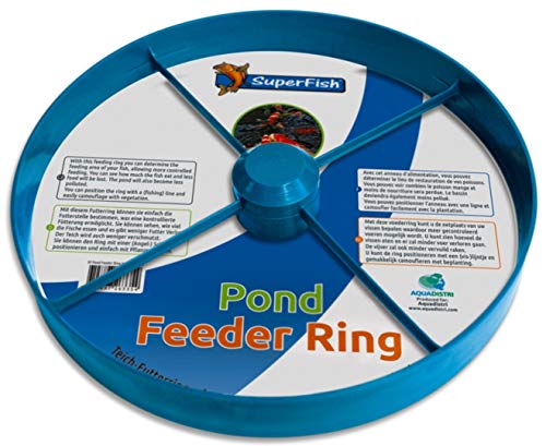 Teichfutterring Pond Feeding Ring schwimmend Futterstation Fische Gartenteich ∅ 23 cm von Superfish