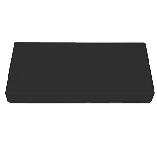 SuperKissen24. Hundebett Hundekissen Hundematratze Tierbett für Hunde - Wasserdicht, Waschbar - 80x40 cm - Schwarz SuperKissen24. Hundebett Hundekissen Hundematratze Tierbett für Hunde - Wasserdicht, Waschbar - 80x40 cm - Schwarz von SuperKissen24.