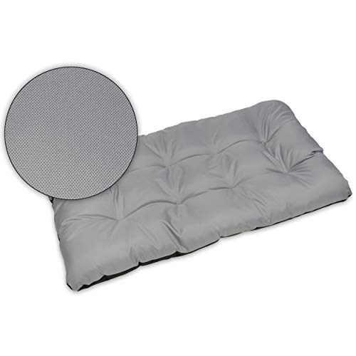 SuperKissen24. Hundebett Hundekissen Hundematratze Tierbett für Kleine, Mittlere und Grosse Hunde - Wasserdicht, Waschbar - Größe XXL - Grau von SuperKissen24.