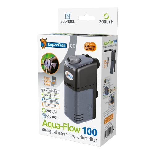 Superfish 573036/1590 Aquarium Wasserfilter Aqua-flow-100, UK-Stecker Superfish 573036/1590 Aquarium Wasserfilter Aqua-flow-100, UK-Stecker von Superfish
