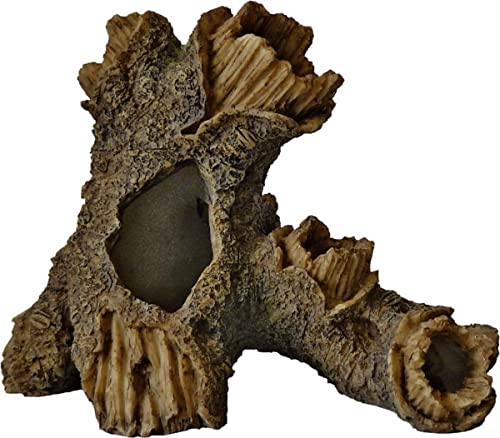Superfish Deko Baum S (23x16x17cm) - Fisch - Prey Toy - Aquarium Decoration - Small Breed - Kauen von Superfish