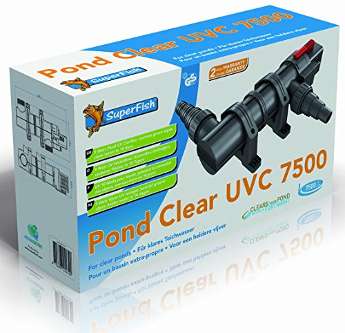 Superfish Pondclear Teich UVC 9 Watt für 7500 L Superfish Pondclear Teich UVC 9 Watt für 7500 L von Superfish