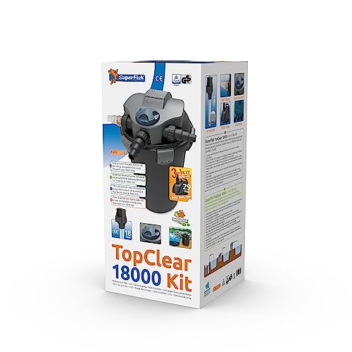 Superfish Teich Druckfilter Set 18000 inkl. 18W UVC + Pumpe Superfish Teich Druckfilter Set 18000 inkl. 18W UVC + Pumpe von Superfish