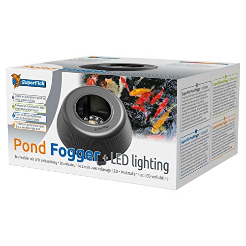 Superfish schwimmender Teich Nebler mit LED - Pond Fogger von Superfish