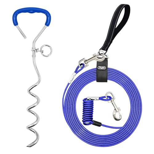 Stoßabsorbierendes Hundeleine, 3 m lang, für Garten, Camping, Reisen, für Hunde bis zu 113 kg, langlebiges Hundeleine Stoßabsorbierendes Hundeleine, 3 m lang, für Garten, Camping, Reisen, für Hunde bis zu 113 kg, langlebiges Hundeleine von Supet