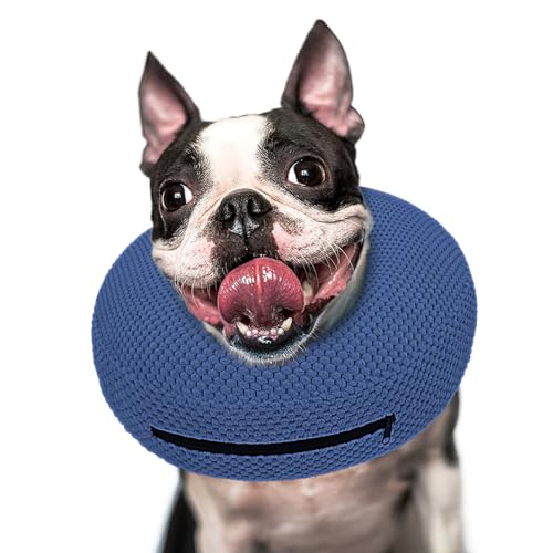 Supet Aufblasbares Hundekegelhalsband für Hunde, um das Lecken zu stoppen, Donut-Halsband nach Operationen, weicher Hundekegel für kleine, mittelgroße und große Hunde von Supet