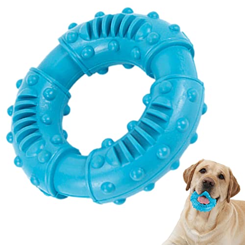 Suphyee Kauspielzeug für Hunde, Kauspielzeug für Hunde | Bissfestes Beißspielzeug für Hunde | Kaubares Haustier-Puzzlespielzeug mit Donut-förmigem Design für kleine und mittelgroße Hunde von Suphyee