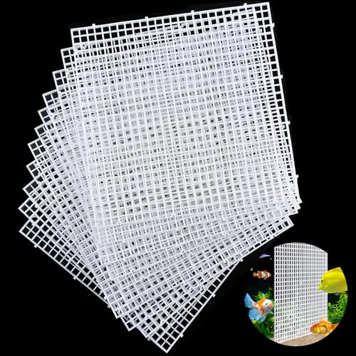 Supkiir Trennwand für Aquarien, Kunststoffgitter, Trennwand, weiße Aquarium-Filterunterseite, Eierkiste, Lichtdiffusor, Gitterplatte, 14 Stück Supkiir Trennwand für Aquarien, Kunststoffgitter, Trennwand, weiße Aquarium-Filterunterseite, Eierkiste, Lichtdiffusor, Gitterplatte, 14 Stück von Supkiir