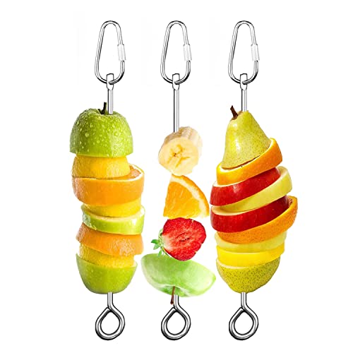 Vogelkäfig Futterhalter Papagei Obst Gemüse Spieß Vogelkäfig Futtersuche Spielzeug für Wellensittich Sittich Aras Vogelkäfig Futterhalter Papagei Obst Gemüse Spieß Vogelkäfig Futtersuche Spielzeug für Wellensittich Sittich Aras von Suplklz
