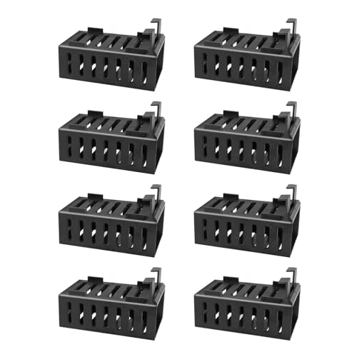 Supoion Aquarium-Pflanzenhalter zum Aufhängen für Aquaponische Pflanzen, Pflanzenhalter mit Schlitzen und Löchern für Aquarien Supoion Aquarium-Pflanzenhalter zum Aufhängen für Aquaponische Pflanzen, Pflanzenhalter mit Schlitzen und Löchern für Aquarien von Supoion