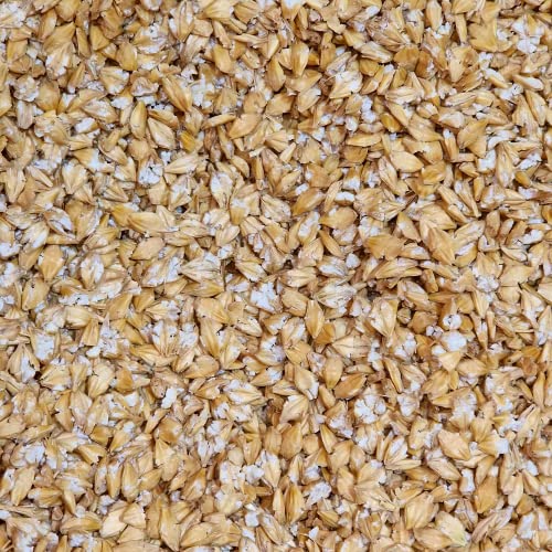 Supravit Gerste gequetscht 20kg Sack | Natürliche Gerstenflocken für Pferd und Ponys | Quetschgerste als Futter mit hohem Energiegehalt von Supravit
