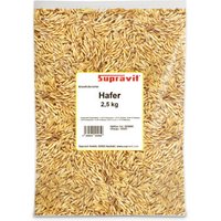 Supravit Hafer ganz - Frischer gelber Futterhafer natürlich & ungeschält für Pferd und Pony | staubfrei & riecht gut I Hafer Energie & Kraftfutter Pferd 2,5 kg Supravit Hafer ganz - Frischer gelber Futterhafer natürlich & ungeschält für Pferd und Pony | staubfrei & riecht gut I Hafer Energie & Kraftfutter Pferd 2,5 kg von Supravit