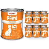 Supravit Hundenassfutter 12 x 410g Pferd von Supravit