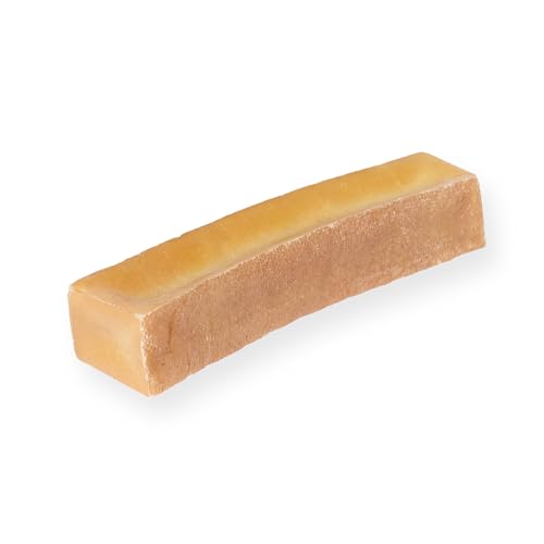 Supravit Yak Kaukäse für Hunde | Käseknochen L | 100% Natürlich | Hart & Zäh | Schmackhaft | Laktosearm | Käse Kauknochen | Mittelgroß bis Große Rassen von Supravit