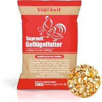 Supravit Maisbruch I getrockneter Mais I geschroteter Mais als Einzelfutter oder Mischfutter I hochverdaulicher Bruchmais als Vogelfutter, Hühnerfutter oder für Kaninchen & Pferde 25 kg von Supravit