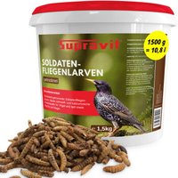 Supravit Soldatenfliegenlarven getrocknet für Wildvögel 1,5 kg Supravit Soldatenfliegenlarven getrocknet für Wildvögel 1,5 kg von Supravit