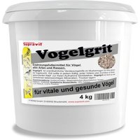 Supravit Vogelgrit – Grit für Vögel & Geflügel – Mineralgrit mit Calcium für Wellensittiche, Papageien, Nymphensittiche, Tauben & Hühner – Verdauungshilfe & Ergänzungsfutter 4 kg Supravit Vogelgrit – Grit für Vögel & Geflügel – Mineralgrit mit Calcium für Wellensittiche, Papageien, Nymphensittiche, Tauben & Hühner – Verdauungshilfe & Ergänzungsfutter 4 kg von Supravit